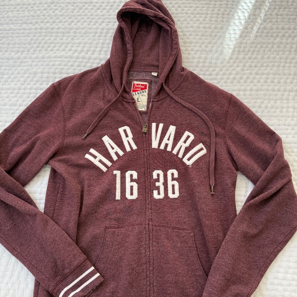 Harvard 1636 Unisex Sweatshirt by League size Large